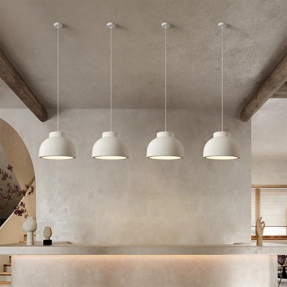 Nordic Bowl Minimalist Polystyrene Pendant Light