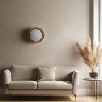 Nordic Minimalist Natural Wood LED Wall Light