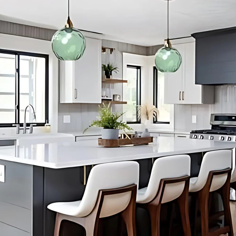 Modern LED Nordic Ceiling Glass Ball Pendant Light