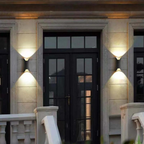 Aluminum Outdoor Night Glow Waterproof Wall Light