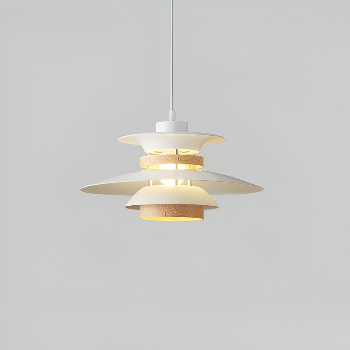 Aurora of Stillness Nordic Iron Pendant Light