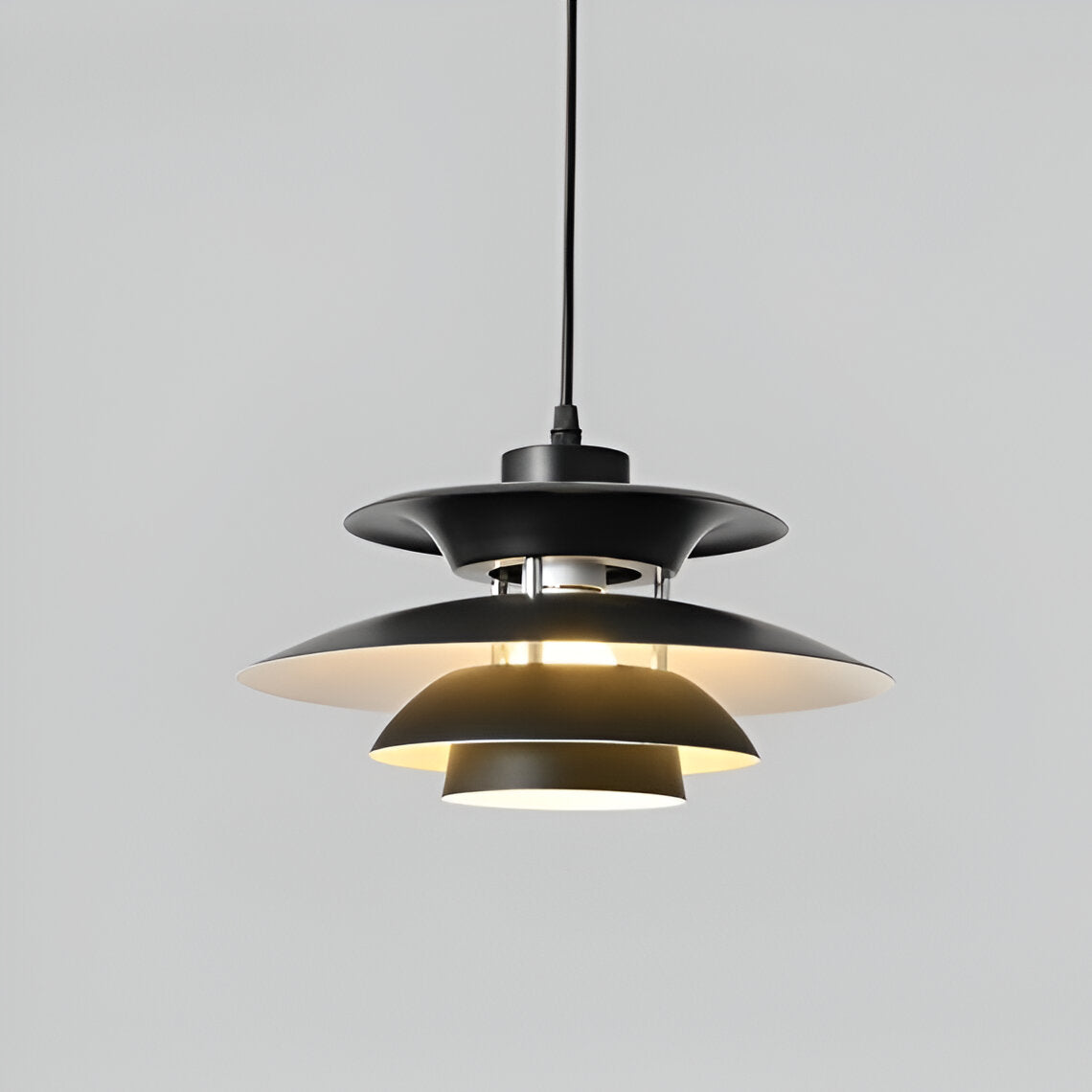 Aurora of Stillness Nordic Iron Pendant Light