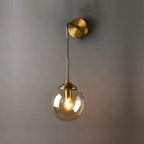 Shiny Nordic Globe Wall Light