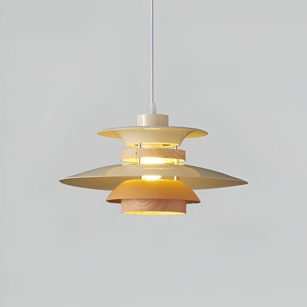 Aurora of Stillness Nordic Iron Pendant Light