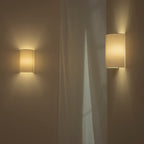 Zenform Glow Japanese Wabi-Sabi Fabric Wall Lamp