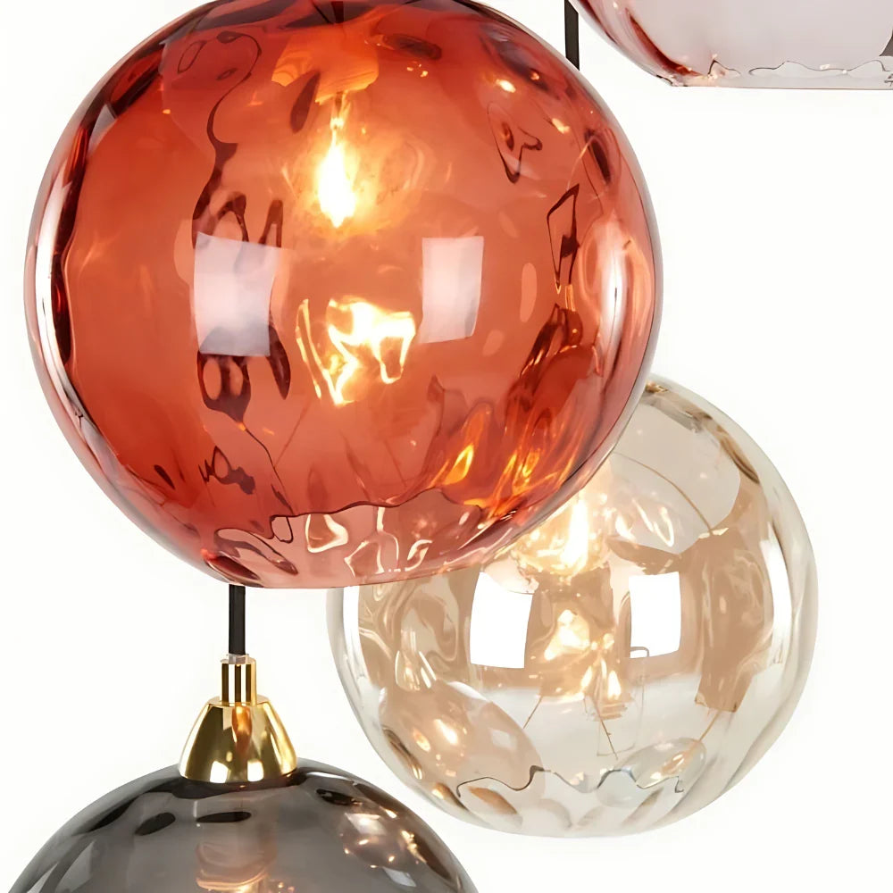 Modern LED Nordic Ceiling Glass Ball Pendant Light