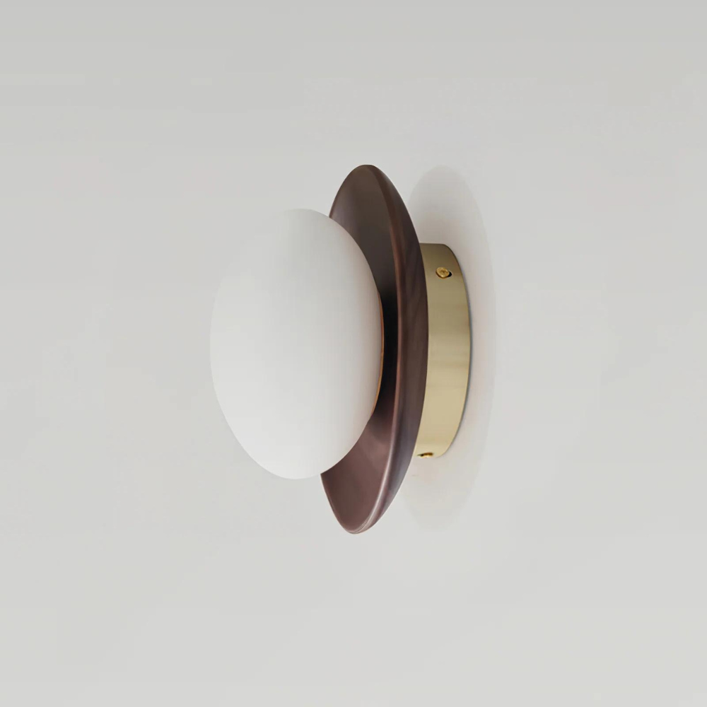 Nordic Minimalist Natural Wood LED Wall Light