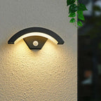 Nordic Arc Metal LED Waterproof Outdoor Wall Light