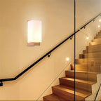 Einar Nordic Wood Glass Wall Lamp