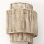 Bohemian Vintage Hand Woven LED Wall Light