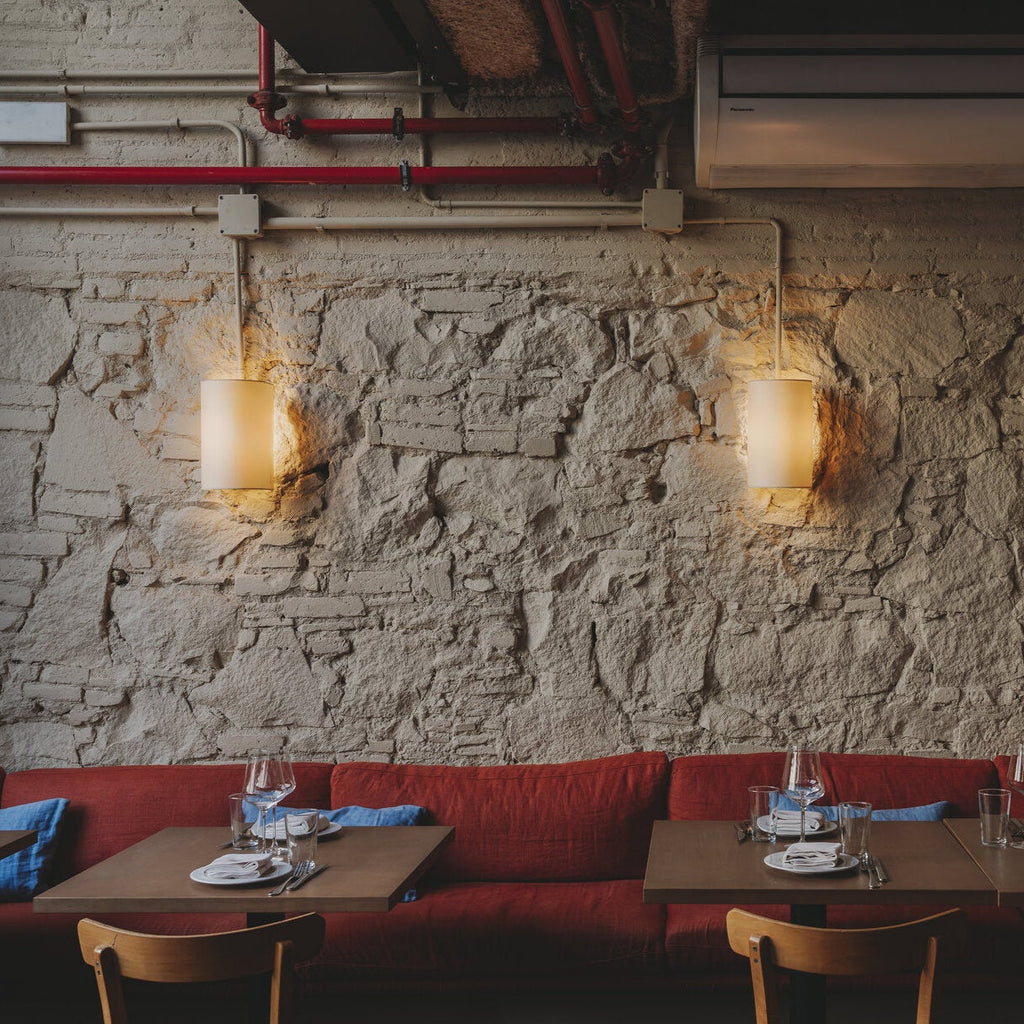Zenform Glow Japanese Wabi-Sabi Fabric Wall Lamp