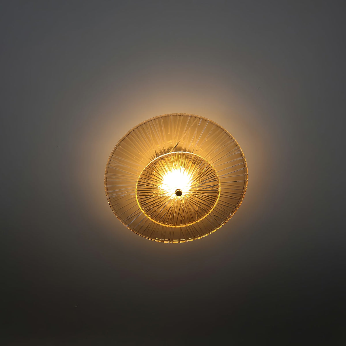 Round Crystal Wall Light