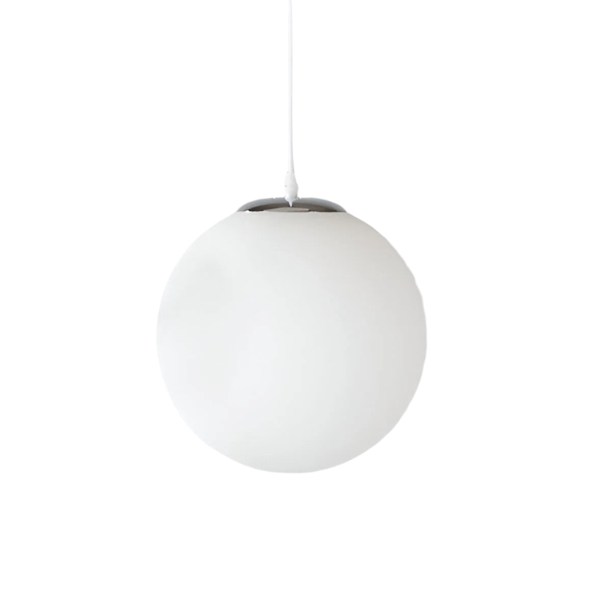 Nordic Globe Milky Glass Pendant Light