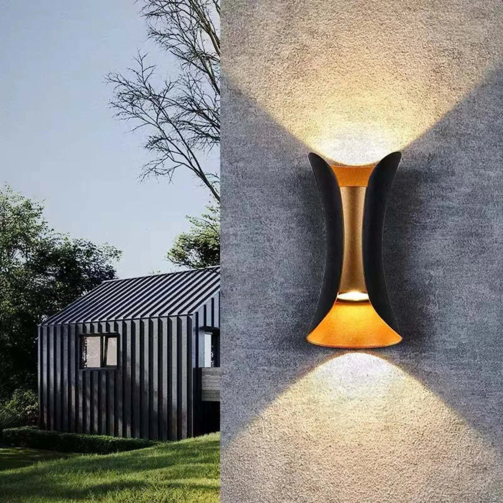 Aluminum Outdoor Night Glow Waterproof Wall Light