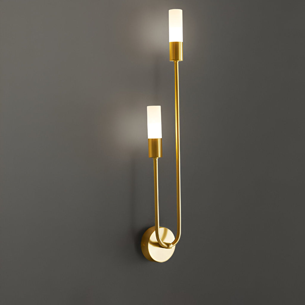 Nordic Modern Simplicity Iron & Acrylic Long Tube Wall Light