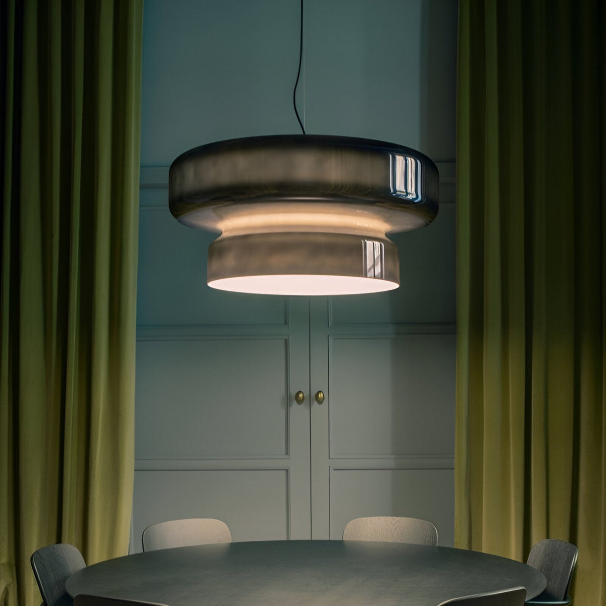 Vicenta Nordic Colored Glass Pendant Light
