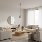 Nordic Travertine Minimalist Pendant Light