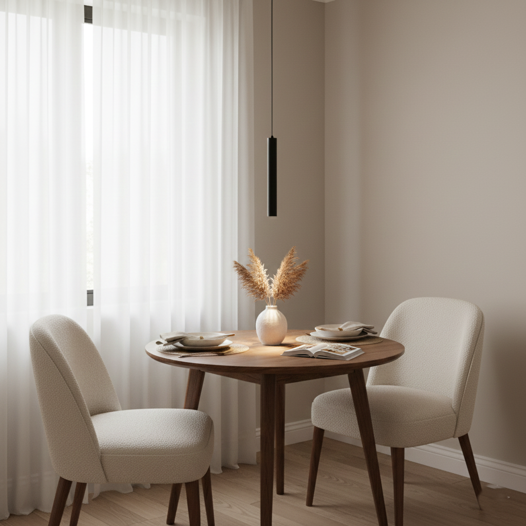 Astra Modern Black Aluminum Pendant Light