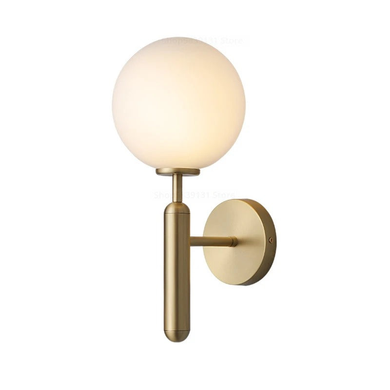 Minimalist Globe Mystical Radiance Wall Light