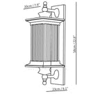 Lantern of Time Retro Outdoor Waterproof Wall Lamp