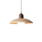 Japanese Style Wabi-Sabi Walnut Pendant Light