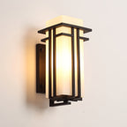 Krajewski Retro Industrial Glass Outdoor Wall Light