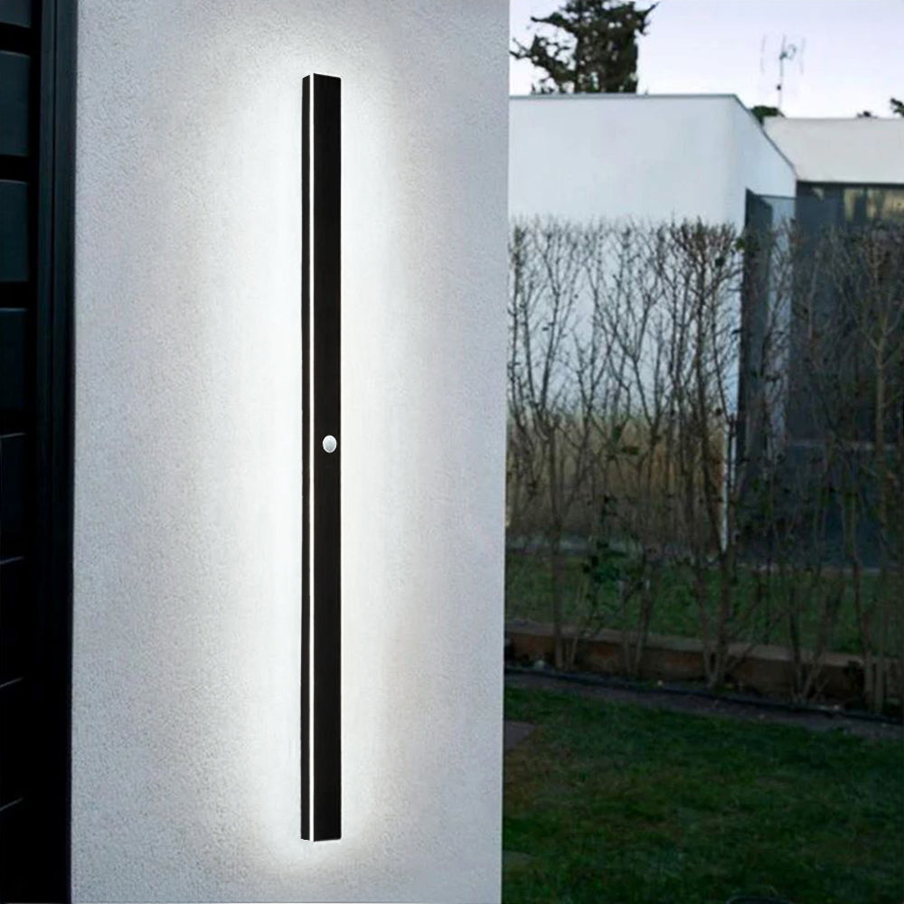 Edge Ripple Minimalist Linear Waterproof Outdoor Light
