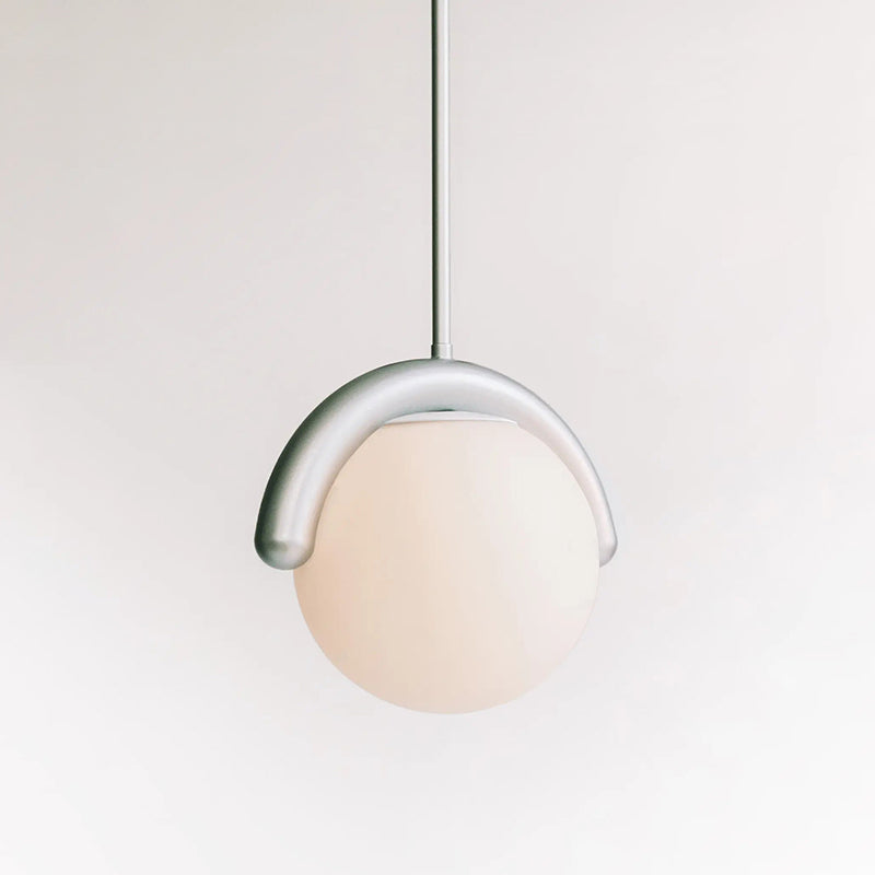 Uveta Linear Chandelier Red&Silver