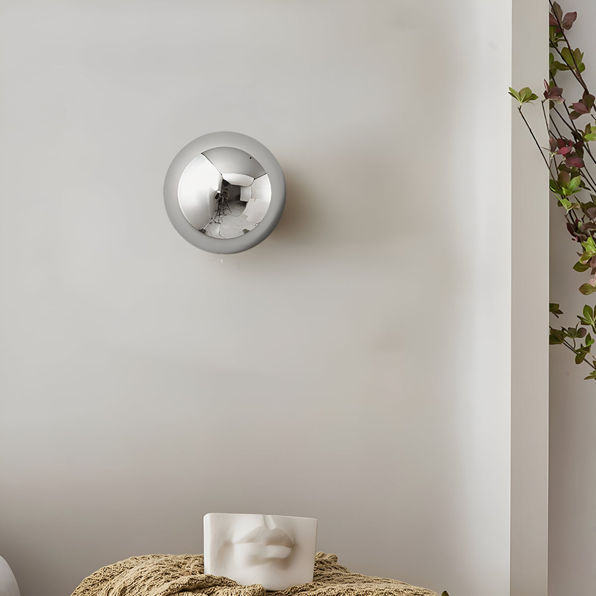 Nordic Iron Eclipse Wall Light