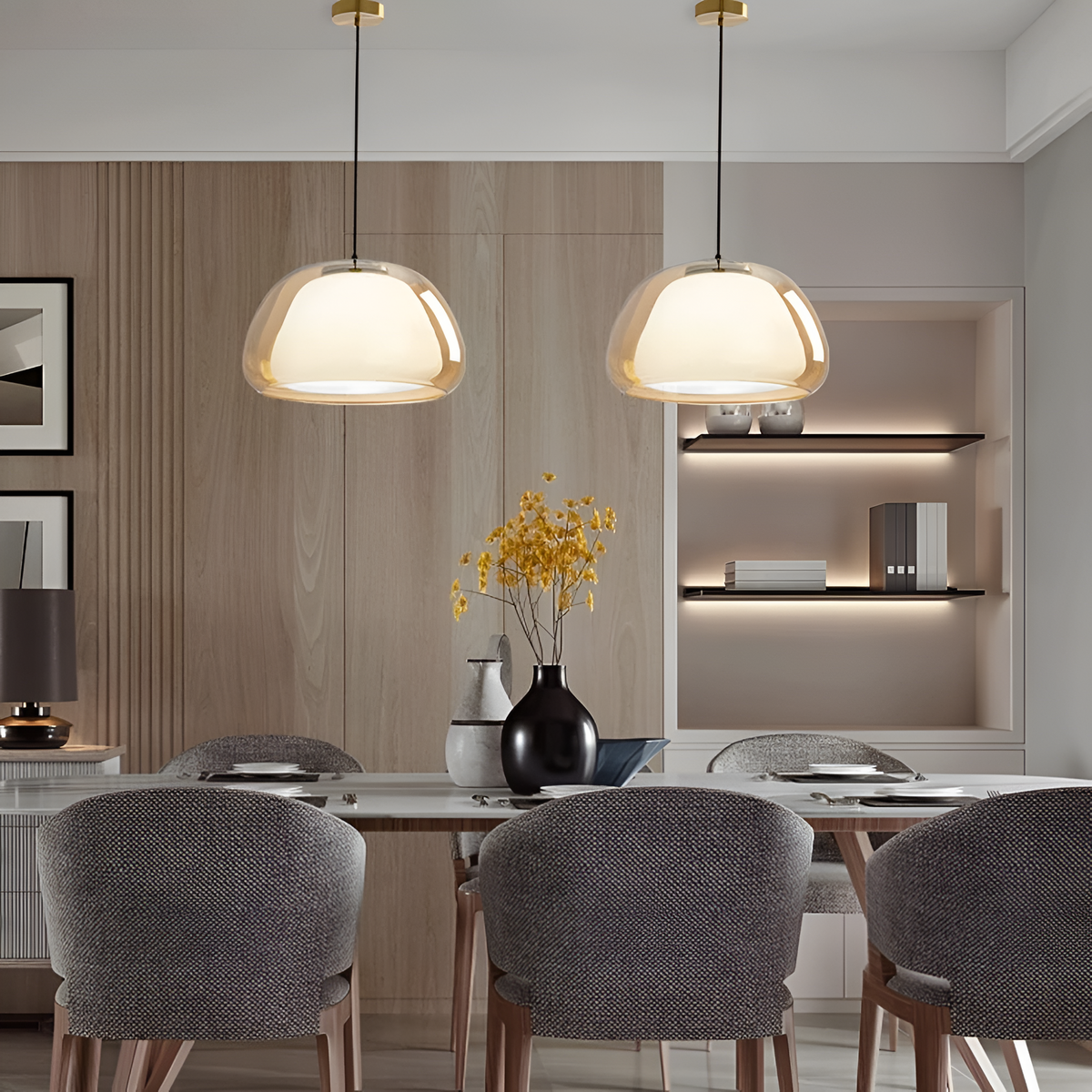 Nordic Jelly Glass Soho Pendant Light