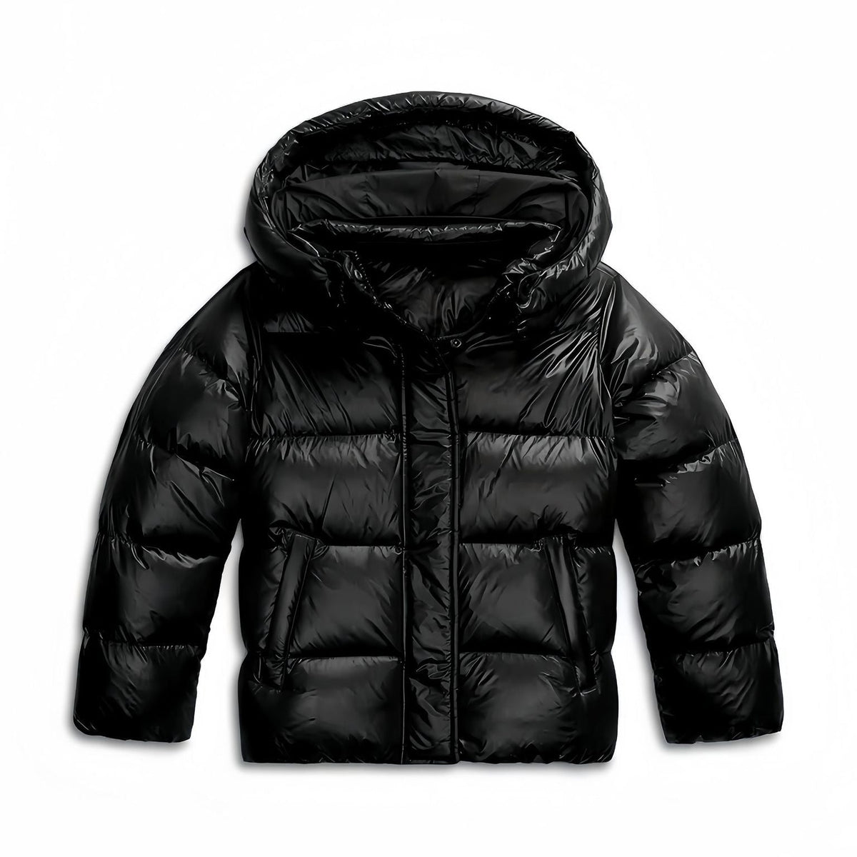 Women's Hooded Sporty Quilted Jacket