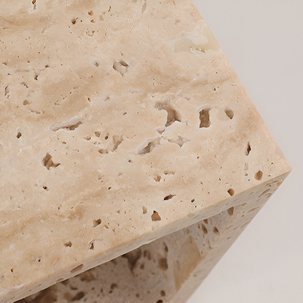 Travertine Stone Minimalist Outdoor LED Wall Light
