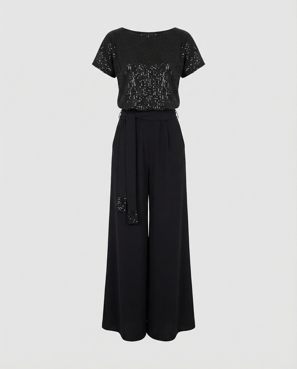 Elegant Women's Glitter Jumpsuit