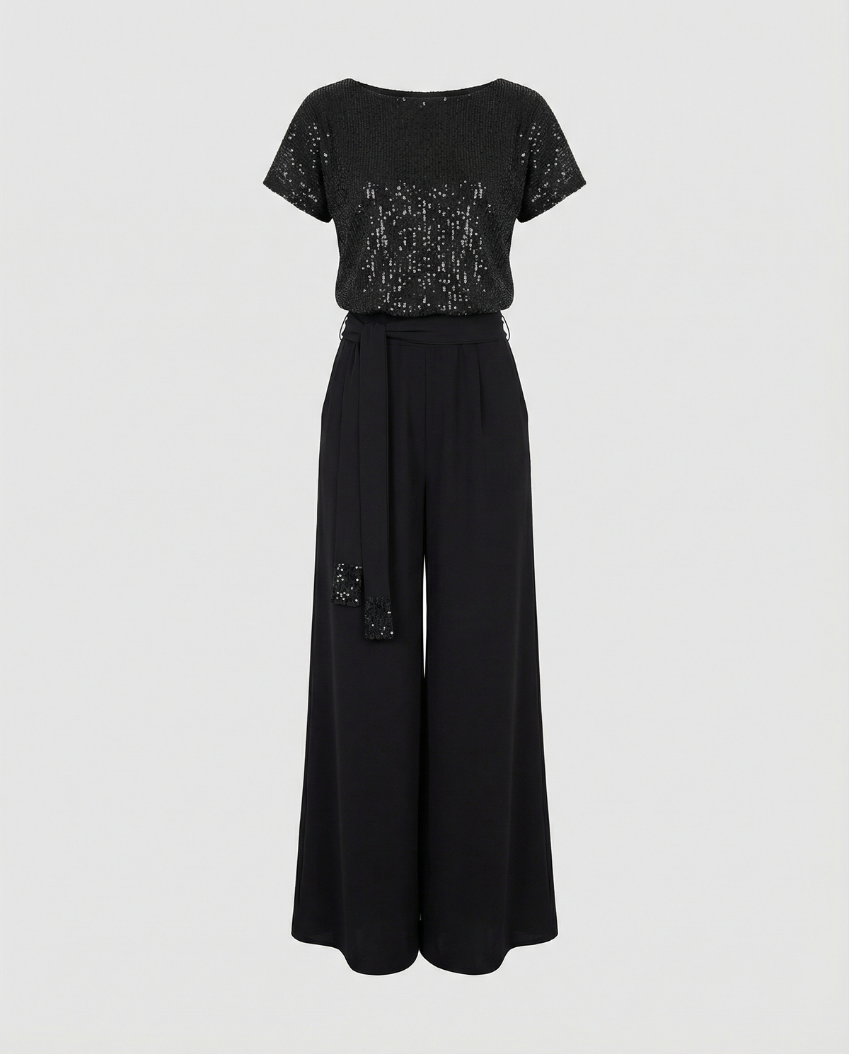 Elegant Women's Glitter Jumpsuit