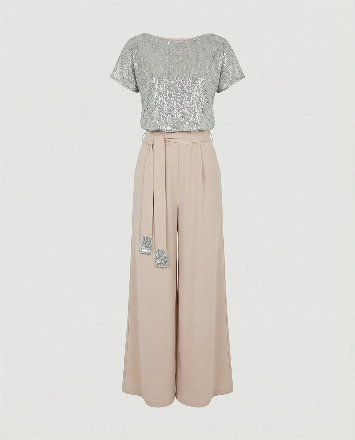 Elegant Women's Glitter Jumpsuit
