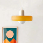 Luminous Halo Modern Glass Pendant Light