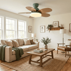 Petalo Nordic Petal-Shaped Acrylic Ceiling Fan Light