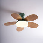 Petalo Nordic Petal-Shaped Acrylic Ceiling Fan Light