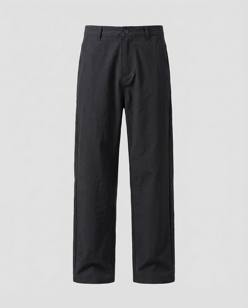 Men's Relaxed Fit Straight-Leg Chino Trousers with Elastic Waist Sides – Perfect for Work and Weekend Wear