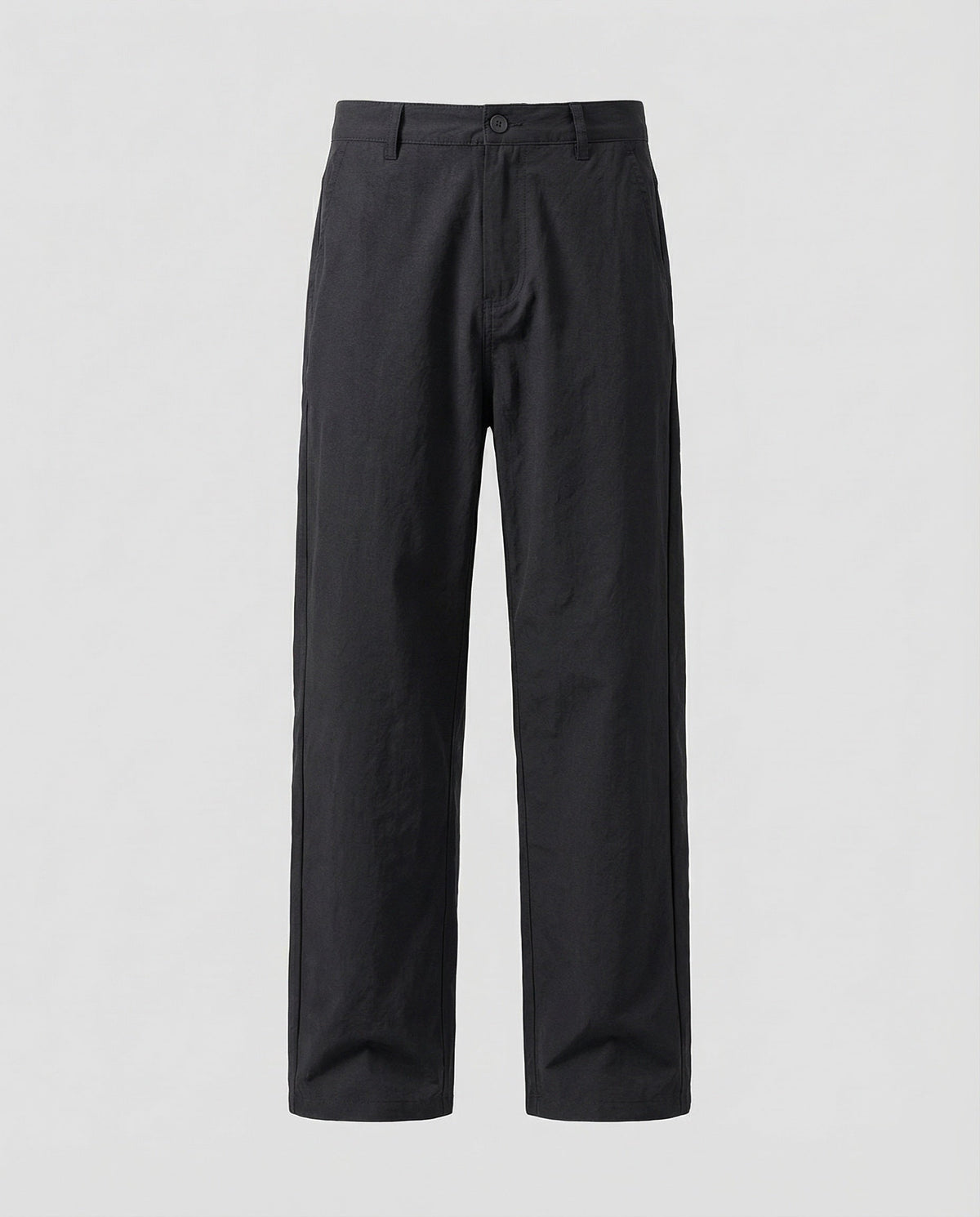Men's Relaxed Fit Straight-Leg Chino Trousers with Elastic Waist Sides – Perfect for Work and Weekend Wear