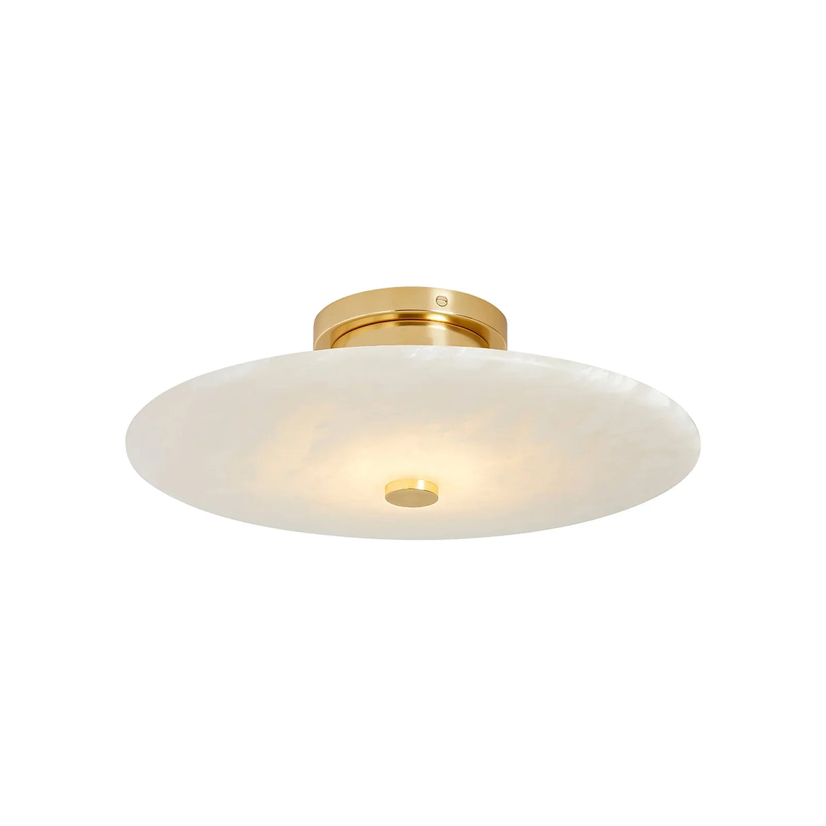 Ankeny Minimalist Alabaster Ceiling and Wall Light