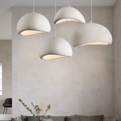 Wabi Sabi Cloud Burst Japandi Pendant Light