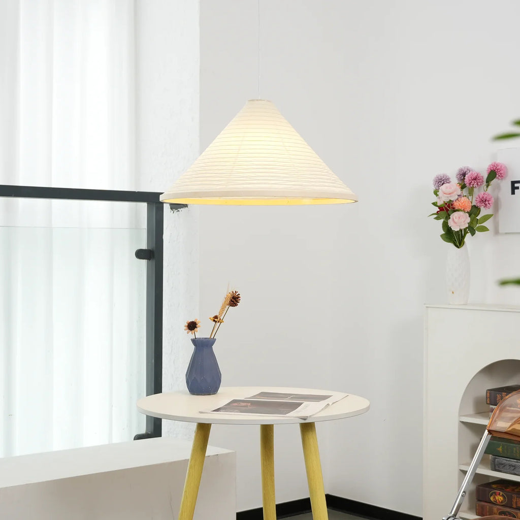 Shoto Serenity Washi Paper Japandi Pendant Light