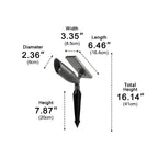 Aluminium Waterproof IP65 Lamp Lawn Spotlight Outdoor Lighting Garden Spot Light