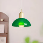 Aurora Nordic Colorful Bowl Pendant Light