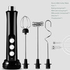 Boaz | Versatile 3-in-1 Rechargeable Electric Milk Frother