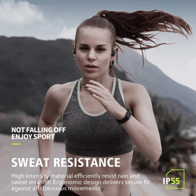 Cas Wireless Bone Conduction Sports Headphones