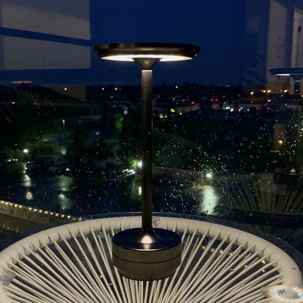 Nara Metallic Cordless Table Lamp