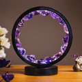 David | Amethyst Mood Lamp Featuring Soft Warm LED Illumination