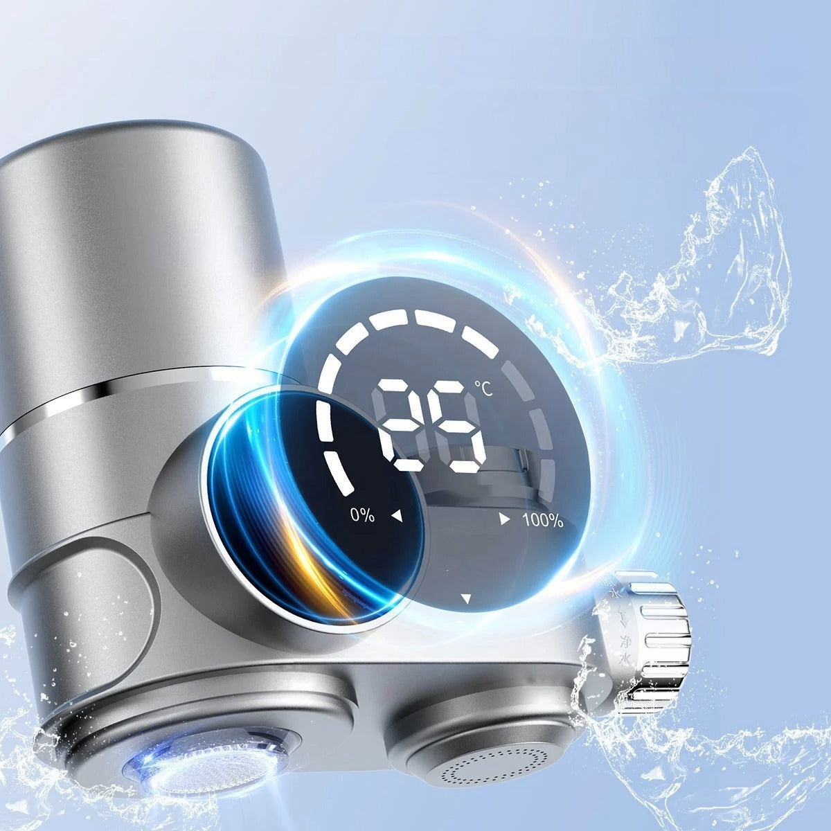 Diederik | LED Screen Faucet Water Filter